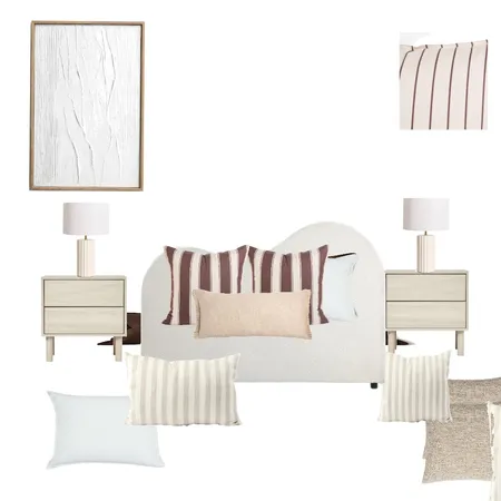 Master Bedroom Styling Interior Design Mood Board by White Soul Studio | Interiors & Styling on Style Sourcebook