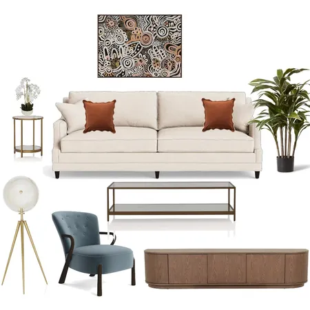 Ashlar Formal Living #2 Interior Design Mood Board by Sally Louise Interiors
