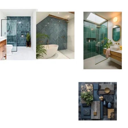 Bathroom down stairs Interior Design Mood Board by donnamallesonwright@gmail.com