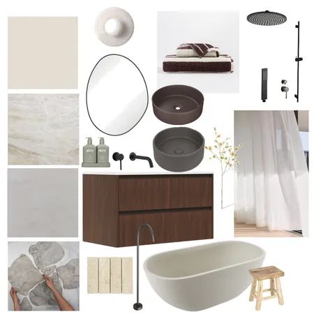 Ensuite Interior Design Mood Board by teagantheo on Style Sourcebook