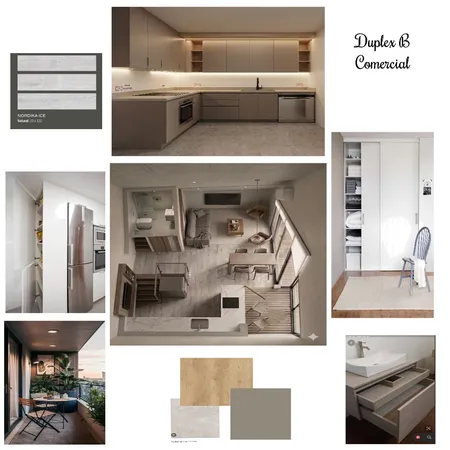Duplex B Comercial Interior Design Mood Board by chardon_cristina@hotmail.com on Style Sourcebook