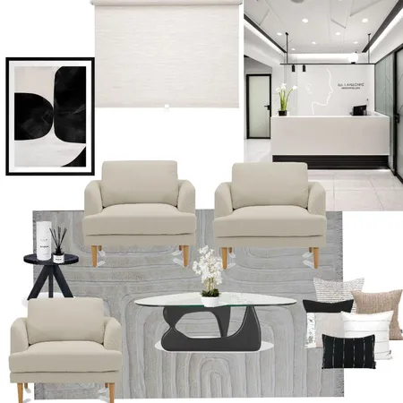 Monifa Bishop Waiting Area Interior Design Mood Board by jdarinteriors on Style Sourcebook