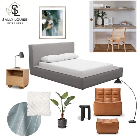 Daniel's Room #2 Interior Design Mood Board by Sally Louise Interiors on Style Sourcebook