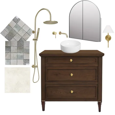 Ensuite - Green Tile Interior Design Mood Board by victoriastewart95 on Style Sourcebook