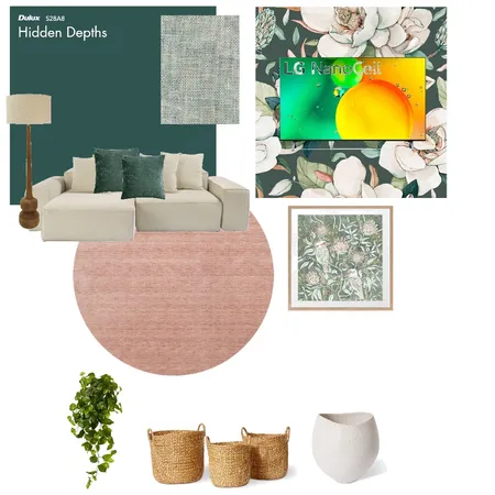 Living room - Accented Anaoalous Interior Design Mood Board by fmckelvy