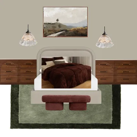 bedroom Interior Design Mood Board by aiinteriordesign