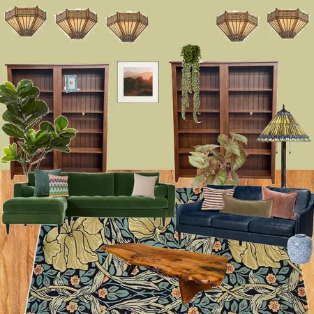 Viewing Area Part 1. A Interior Design Mood Board by jterrell