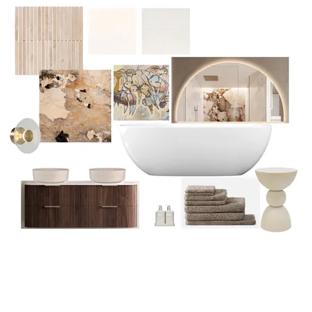 Module 9 - Part A - Bathroom Interior Design Mood Board by kyliemichellebarker on Style Sourcebook