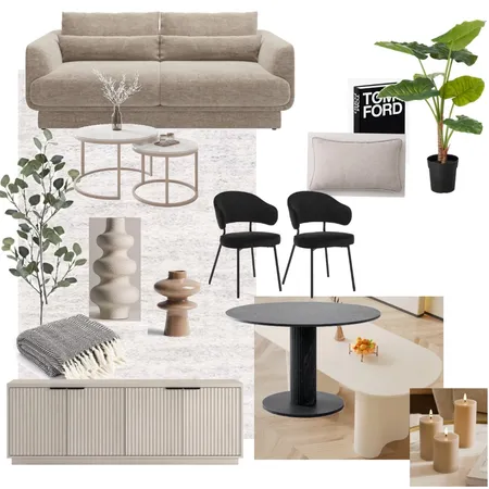 Victoria 3 bed living room wood Interior Design Mood Board by Lovenana on Style Sourcebook