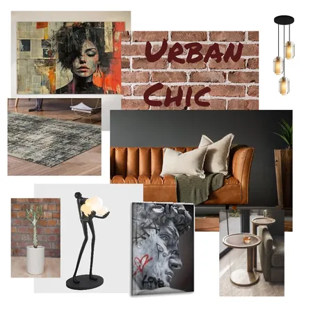 Urban Chic Interior Design Mood Board by Windsorco on Style Sourcebook