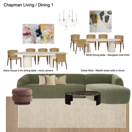 chapman living dining 1 Interior Design Mood Board by Susan Conterno on Style Sourcebook
