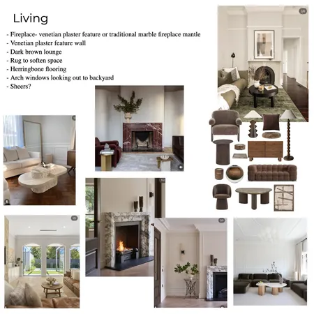 Living Room Interior Design Mood Board by Vittoria R on Style Sourcebook