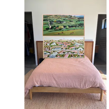 face on bedroom art Interior Design Mood Board by marnieap on Style Sourcebook