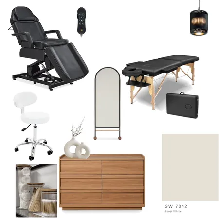 Monifa Bishop Work Room Interior Design Mood Board by jdarinteriors on Style Sourcebook