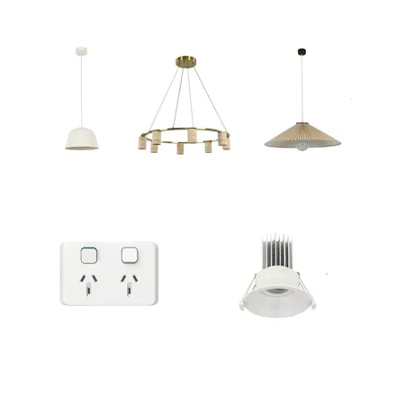 ZULLO - Electrical Interior Design Mood Board by OuterSpace Living