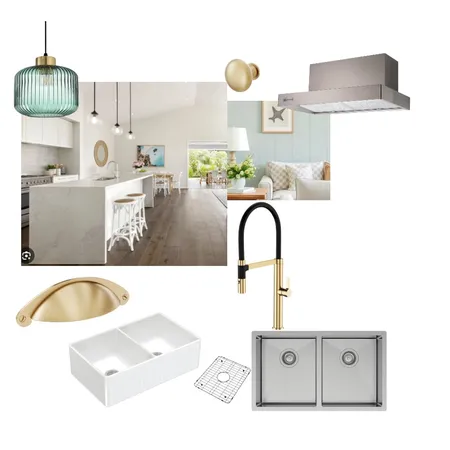 Kitchen Interior Design Mood Board by donna-roffey