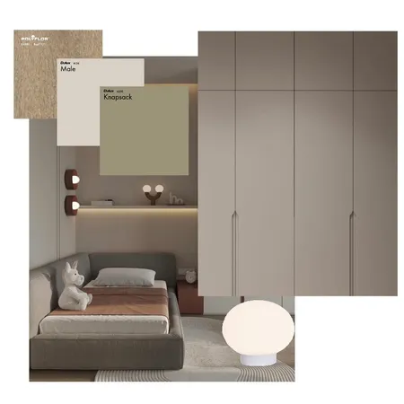 Bedroom kids Interior Design Mood Board by Kyrano_charizanou