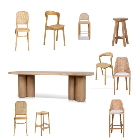 Dining Interior Design Mood Board by sarahruckley