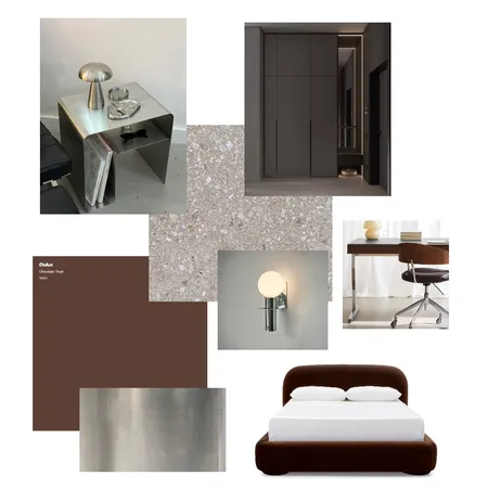 Bedroom 2 Interior Design Mood Board by Kyrano_charizanou