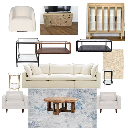 Living Room Interior Design Mood Board by paisley