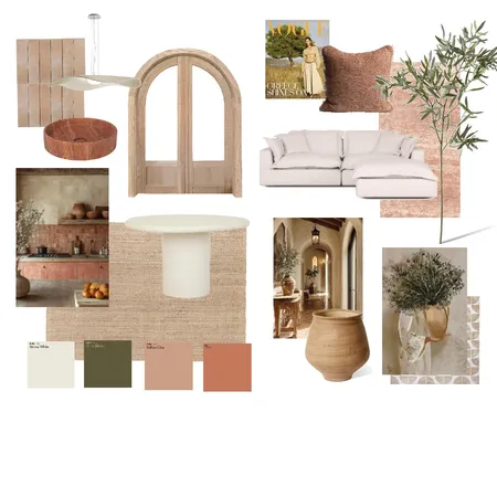 Mediterranean Interiors Interior Design Mood Board by kieraross on Style Sourcebook