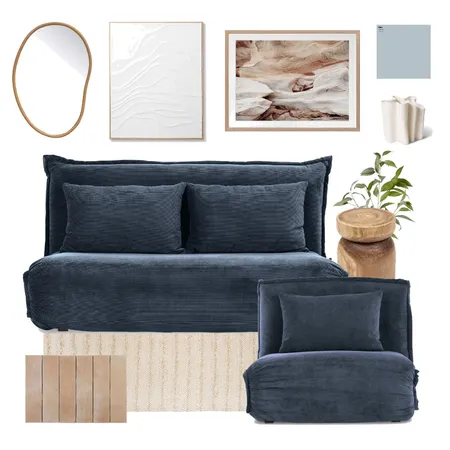 Ocean Blues Interior Design Mood Board by Bella Living on Style Sourcebook