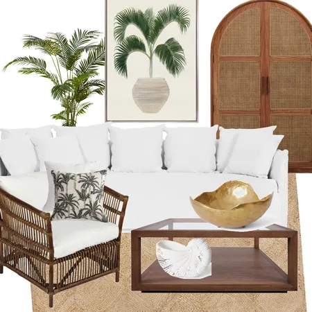 Tropical Colonal Style Living Room Interior Design Mood Board by Restyled Interiors on Style Sourcebook