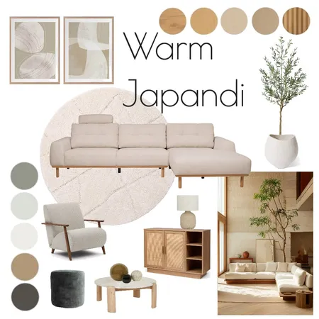 Warm Japandi Interior Design Mood Board by Dominique van Steijn on Style Sourcebook