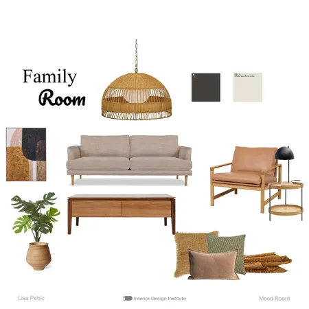 Family Room 6 Interior Design Mood Board by Lisa P