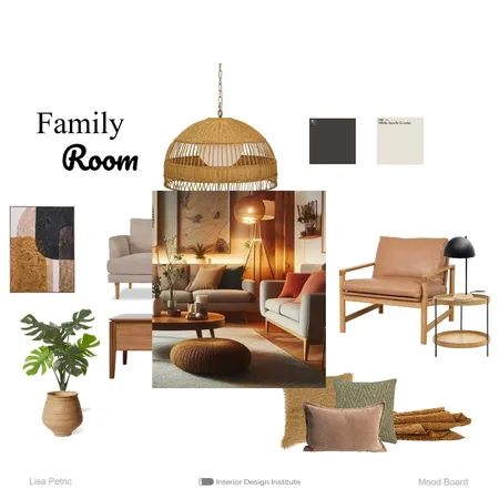 Family Room 7 Interior Design Mood Board by Lisa P