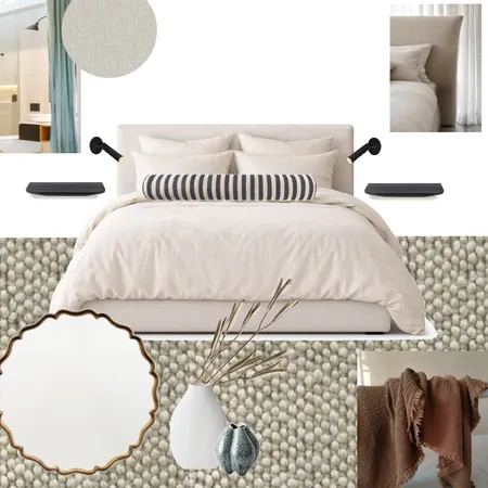 Project Nicholls - final master (milan lights) Interior Design Mood Board by Meraki Interiors