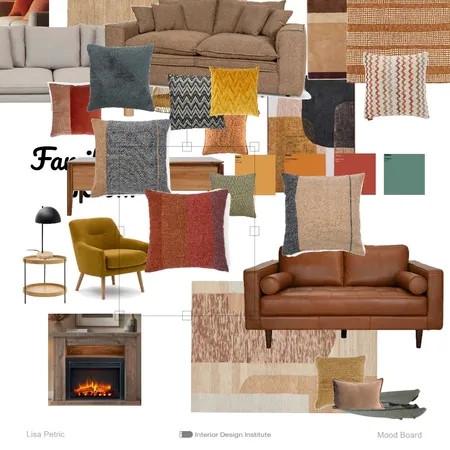 Family Room FINAL 1 Interior Design Mood Board by Lisa P on Style Sourcebook