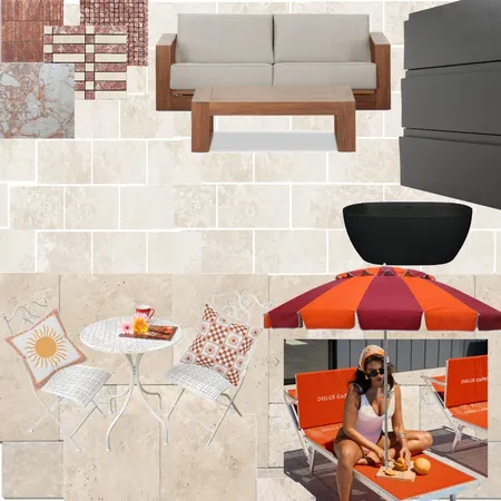 Med Villa outdoor 1 Interior Design Mood Board by RubyAdams