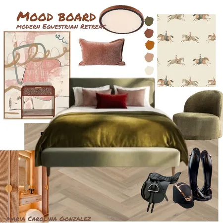 Mood board Habitación preadolescente Equitación   V F Interior Design Mood Board by CaroGK on Style Sourcebook