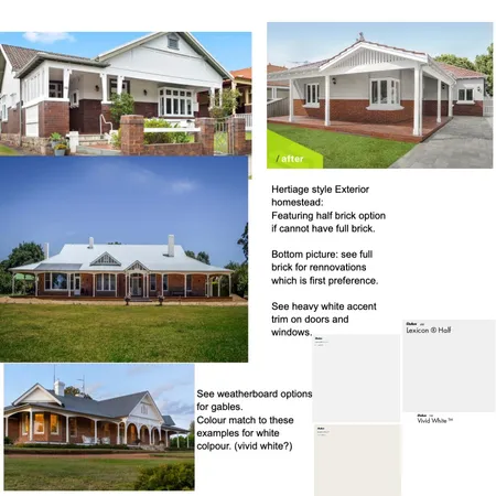 Exterior Mood Board Interior Design Mood Board by accounts@strathroy.com.au