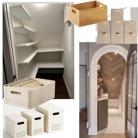Joanna Babb Staircase Storage Interior Design Mood Board by jdarinteriors