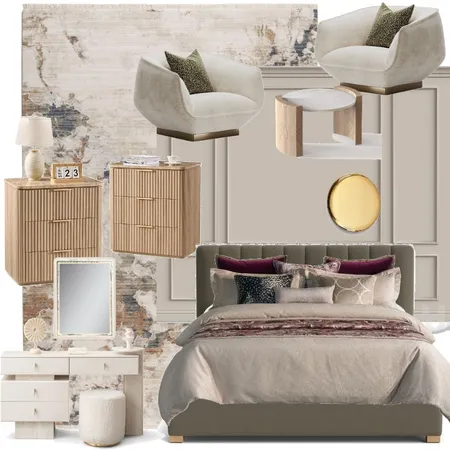 Joanna Babb Master Bedroom Interior Design Mood Board by jdarinteriors