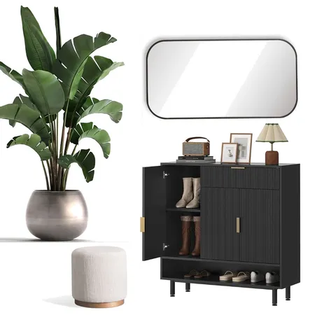 Anita Burke Entryway Interior Design Mood Board by jdarinteriors