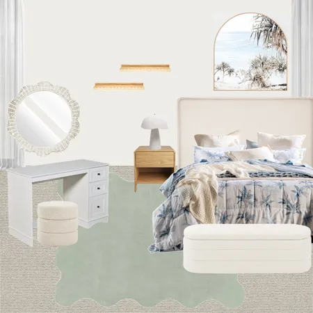 Haus Cove - Grace's Bedroom Interior Design Mood Board by Haus Studio Interiors on Style Sourcebook