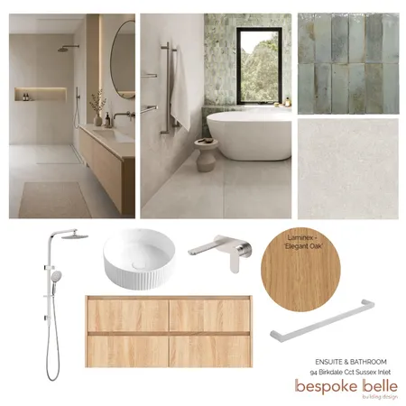 Sussex Inlet - Ensuite & Bathroom Interior Design Mood Board by bespokebelle.admin on Style Sourcebook
