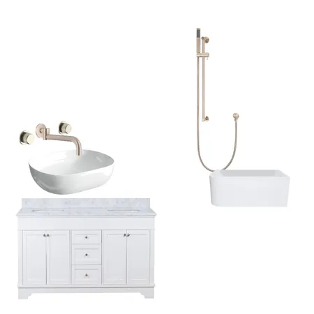 initial bathroom ideas Interior Design Mood Board by lindakoutsos@gmail.com on Style Sourcebook