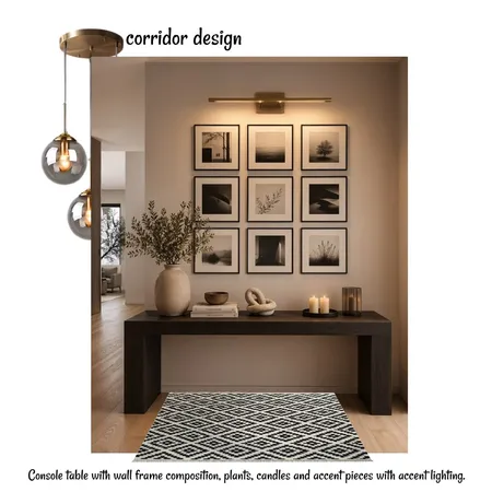 corridor Interior Design Mood Board by praisedaphne@gmail.com