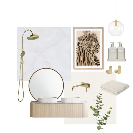 Bath neutral Interior Design Mood Board by patriciabrochin