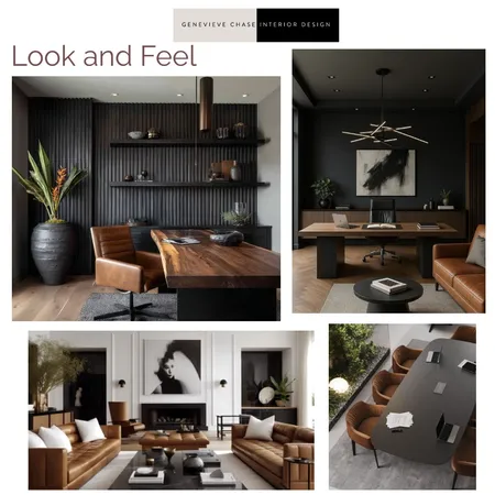 Project DM Look and Feel Interior Design Mood Board by Genevieve Chase Interior Design
