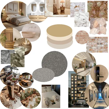 hotel Interior Design Mood Board by Katerinakaryda