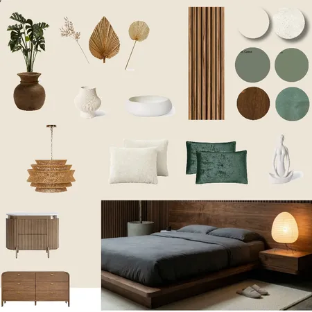 Dormitorio Japandi Interior Design Mood Board by de los Santos on Style Sourcebook