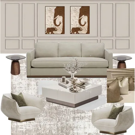 Dexter Doldron Living Room Interior Design Mood Board by jdarinteriors