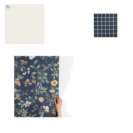 'Sandridge' Powder Room Interior Design Mood Board by Sage Design Collective