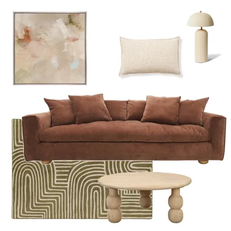Earthy mood board Interior Design Mood Board by Style Sourcebook