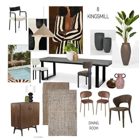 DINING ROOM Interior Design Mood Board by lisajonesstylist